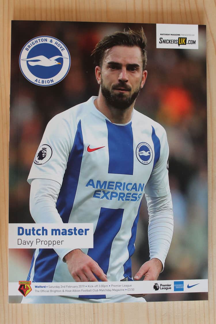 Brighton & Hove Albion FC v Watford FC